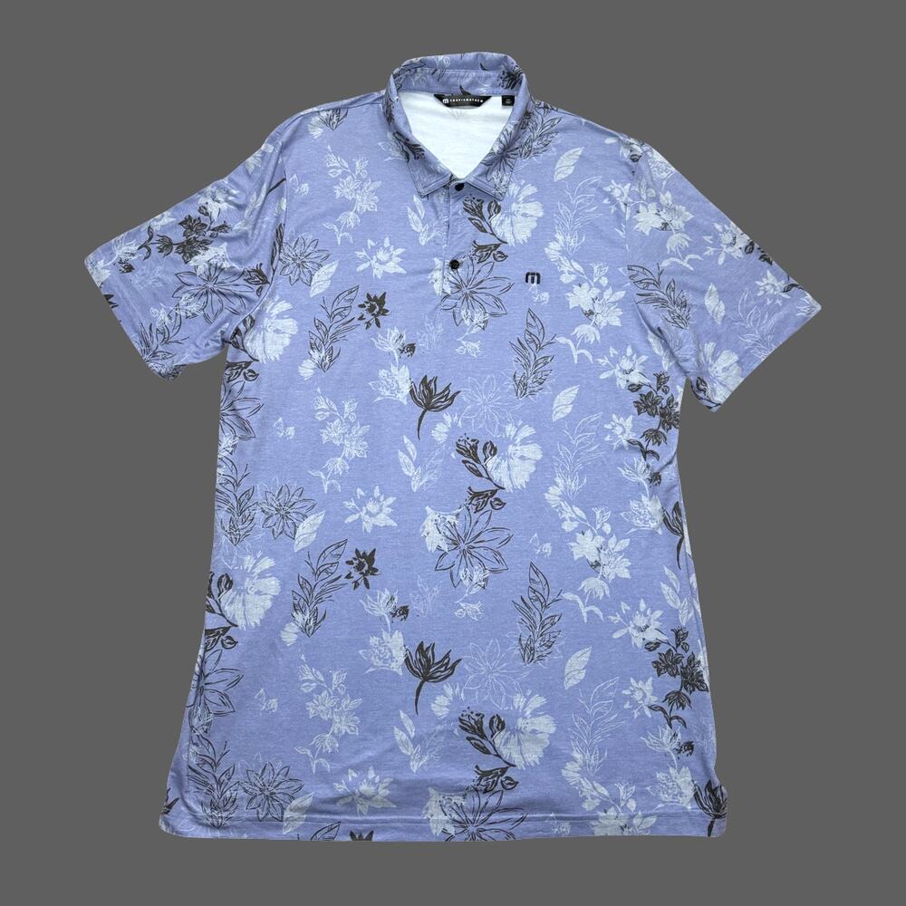 Travis Mathew Featherweight Cruise Polo Violet XXL GUC